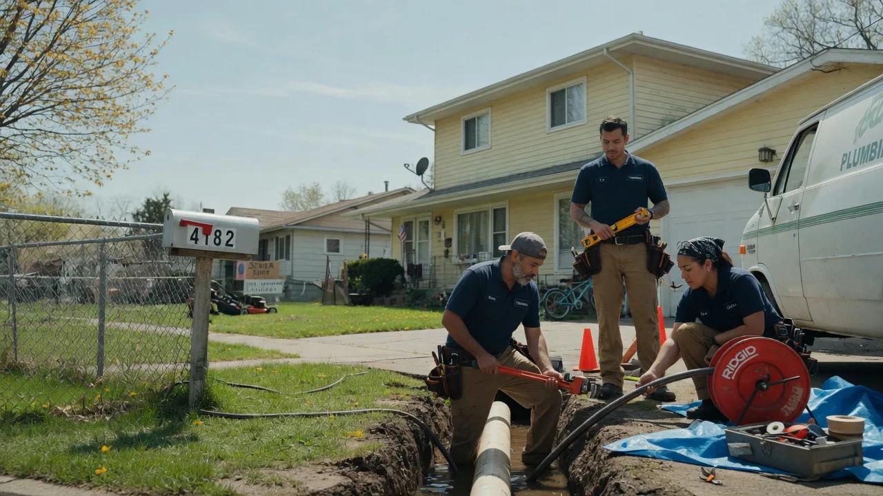Gas Line Repair in Cropsey, IL near me